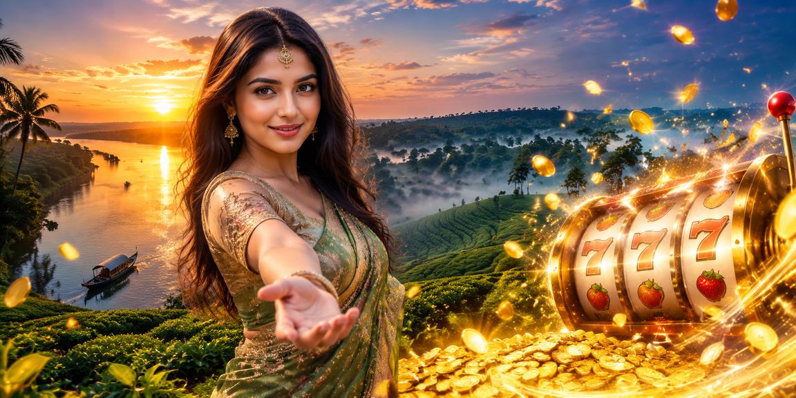খুলনার চা বাগানে স্লট গেম খেলা